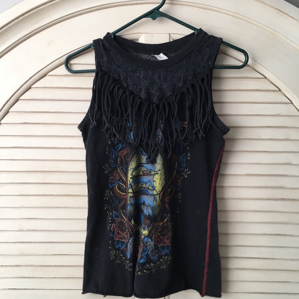 Affliction tank top
